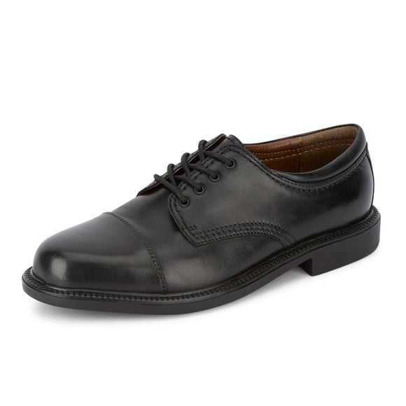Zapato Oxford de Cuero Negro con Punta Cap para Hombre DOCKERS Gordon