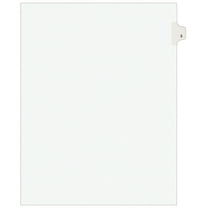 Avery Legal Exhibit Dividers, Avery Style, 3-Side Tab, Letter Size, 25