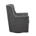 thumbnail image 4 of Madison Park Traditional Mathis Mathis Swivel Glider Chair with Gray MP103-1171, 4 of 5