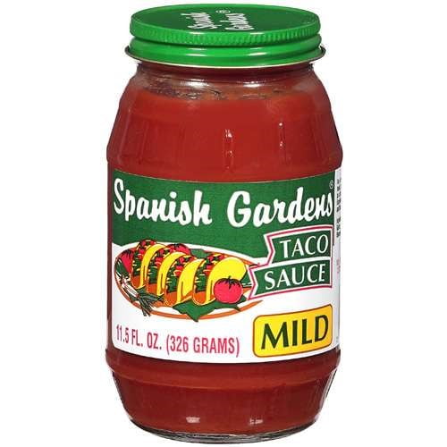 Spanish Gardens Mild Taco Sauce 11 5 Fl Oz Walmart Com