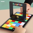 thumbnail image 1 of Cubo de Rubik de doble batalla, juego de rompecabezas móvil, competición, juguete interactivo de escritorio para niños, 1 of 3