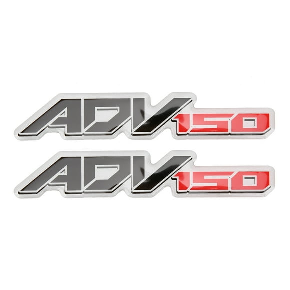 Pair Motorcycle Emblem Sticker 3‑Dimensional Reflective Resin Epoxy for Honda ADV150
