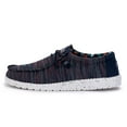 thumbnail image 5 of Hey Dude Men's Wally Sox Blue Orange Size 8 | Men’s Shoes | Men’s Lace Up Loafers | Comfortable & Light-Weight, 5 of 6