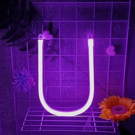 

LED Neon Lights Alphanumeric LED Decoration Lights LED Sign Modeling Lights For Decorating Weddings Parties And 2021 Christmas