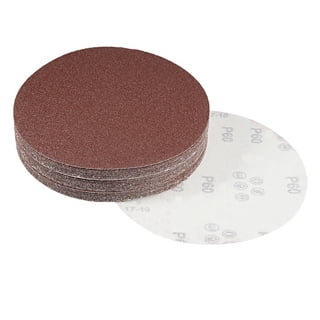 10Pcs 7 Inch 8 Hole Hook and Loop Sanding Disc 120 Grit Flocking Sandpaper  