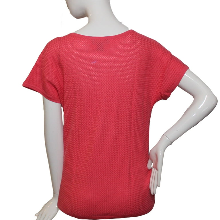 Lands end clearance short sleeve sweater