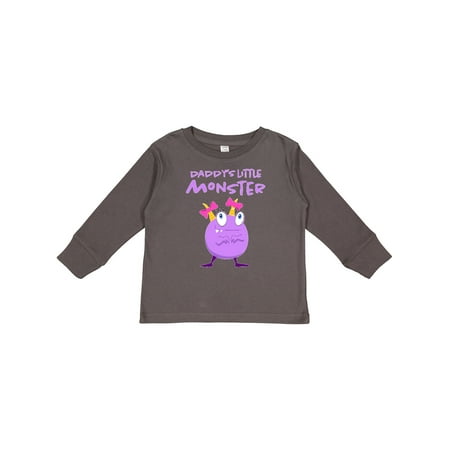 

Inktastic Daddy s Little Monster Gift Toddler Toddler Girl Long Sleeve T-Shirt