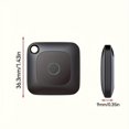 thumbnail image 1 of CNKOO 1/4pcs Mini Smart Tracker  Key Finder with GPS  Anti-Lost Alarm Sensor  for IOS Find My App  1.43*0.35 inch  Location Tracking for Phone  Wallet  Keychain  Luggage  Pet Dog  and Cat, 1 of 6