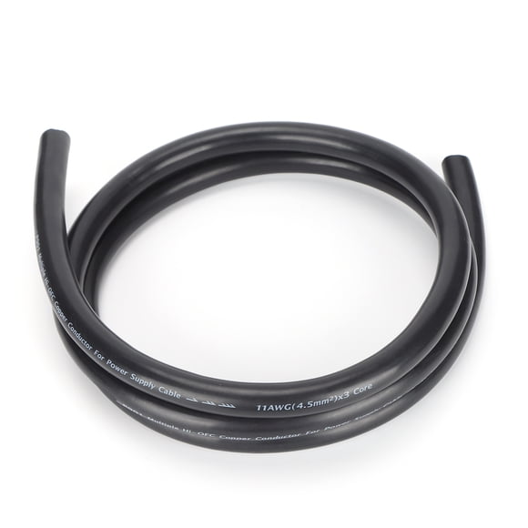 Cergrey Monosaudio P901 Câble d'Alimentation 4.5mm2 Multi‐core Hi‐ofc Câble en Cuivre HiFi AC Câble d'Alimentation 1.5m, Cordon multi‐Core Power, Câble d'Alimentation Hi OFC Cuivre AC