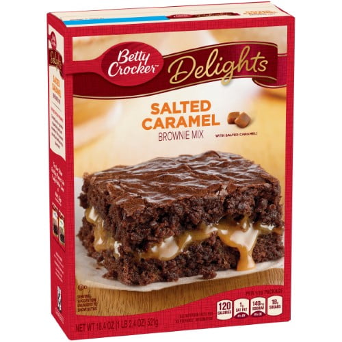 Betty Crocker Salted Caramel Brownie Mix