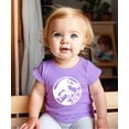 thumbnail image 6 of 2 Rex 2nd Birthday Shirt for Boys & Girls T-Rex Dinosaur Party Tee for Toddler Purple Shirt 18 Months, 6 of 8