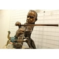 thumbnail image 5 of Nifao Musicista by Arnadia, Bust of Violin Musician Bronze Statue - – Home Office Decor Sculpture, 27"L x 16"W x 32"H, 5 of 12