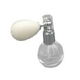 thumbnail image 3 of Atomizador de perfume recargable vacío para mujeres y niñas, compacto, multifuncional, ideal como regalo, de silicona transparente y vidrio de 12 ml. blanco, 3 of 8