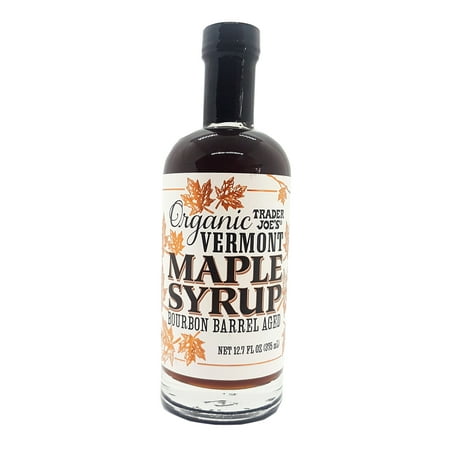 bourbon joe syrup trader maple vermont organic aged ml barrel oz fl