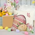 thumbnail image 4 of Easter Cushion Covers 18x18 Clearance Easter Pillow Cover 18X18 Inches Colored Eggs Spring Art Textured Linen Pillow Cover's For Home Sofa Couch Decoration, 4 of 6