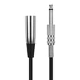 thumbnail image 1 of Cable femenino macho a xlr de 6.35 mm, Menos Interferencia del adaptador de audio de 30 cm de longitud resistente a la corrosión de Bajo ruido para el úpos de altavoces, 1 of 7