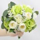 thumbnail image 5 of Juego de 6 ramos de damas de honor DIYDOFUN, verde y blanco, 28 cm, 5 of 6