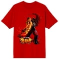 thumbnail image 1 of Street Fighter Ken T-Shirt Rouge, 1 of 2