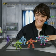MrBeast Lab Hybrids Mega Pack, Reveal Different Hybrid Parts To Create 5 Mix & Match Action Figures, Collect 30+ Beasts, Ages 6+