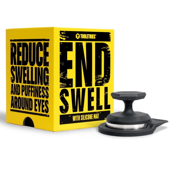 Tooletries The Endswell - Herramienta facial para el cuidado de la piel Rodillo de belleza facial - Masajeador de acero inoxidable para ojos, cuidado de la cara y la piel - Para relajar los músculos,