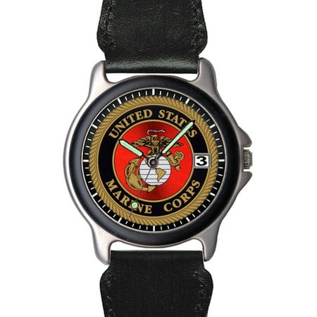 US Marines Nylon and Silver Watch