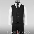 thumbnail image 2 of Black N Bianco Boys Solid Suit and Tie Formal Outift, 2 of 4