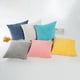 thumbnail image 1 of Funda de almohada de color liso, sencilla, para coche, oficina, sofá, sin granos de maíz, clásica, combinable, 1 of 5