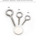 thumbnail image 2 of Tornillos de acero inoxidable ZHCH M3 * 40 autorroscantes con tornillos de abrazadera manual 20 piezas, 2 of 5