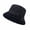 Black, variant on harmtty Thickened Warm Hat Winter Warm Thickened Plush Bucket Hat Super Soft Adjustable Windproof Versatile Leopard Women Headwear Black