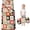 Pioneer Flower Floral Print Pattern-2, variant on Pioneer Flower Floral Print Pattern Toddler Nap Mat for Teens Preschool Daycare, Teens Sleeping Mat Bag, Toddler Sleeping Bag with Pillow