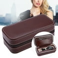 thumbnail image 4 of Keenso 2 Slots Watch Case, Watch Storage Case, For Gift Meeting Travel Couples, 4 of 8
