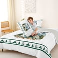 thumbnail image 4 of Catabedysis Watercolor Camping Full Size Comforter Sets,Camper Mountain Print Bedding Comforter Set For Boys,Multicolor,Light Gray Reversible,3 Pieces,1 Comforter and 2 Pillowcases, 4 of 7