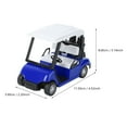 thumbnail image 2 of Miniature Chariot de Golf pour Décoration Bleu 1Ensemble 4.52X3.14X2.20 Pouces, 2 of 5