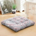 thumbnail image 2 of Boho Style Meditation Cushion, Paisley Print Square Floor Pillow for Sitting Comfort, Yoga Cushion for Indoor or Outdoor Use, Perfect for Meditation Practice 22 x 22, 2 of 7