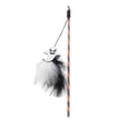 thumbnail image 1 of TIELUTT Halloween Cat Teaser Stick. Elastic Rope Cat Toy. Cat Teaser Stick with Feather Interactive Dog for Small Dogs Dog No Squeakers Aluminum Dog Boxes Interactive Dog for Large Dogs Cat Obstacle, 1 of 3
