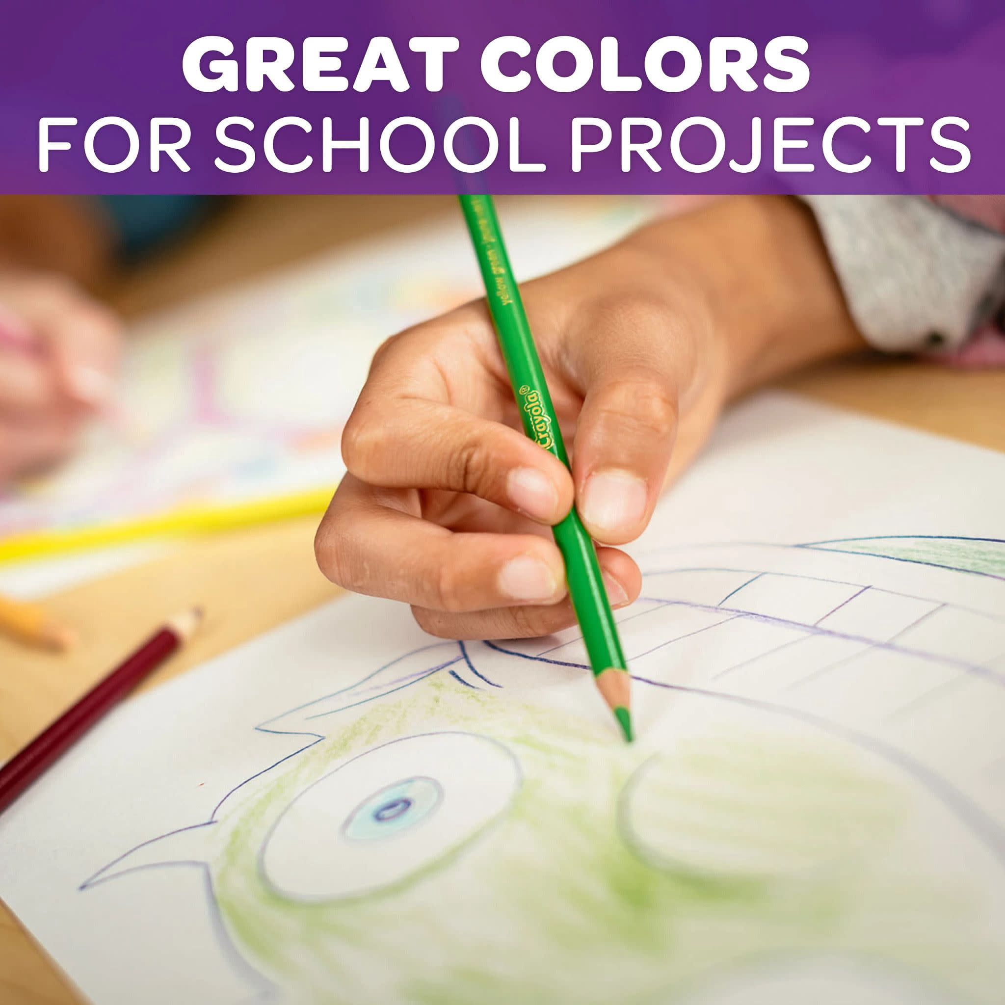Crayola Classroom Set Colored Pencils, 120 Ct, Teacher Appreciation Week Gifts, Teacher Supplies, Beginner Child