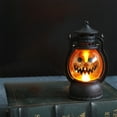 thumbnail image 6 of Kmdttou Solar LED Lights Outdoor Halloween Lantern Halloween Decor Retro Decor Battery Lantern Flameless LED Candle Lantern Halloween Vintage Lantern Handheld Halloween Lamp, 6 of 7