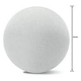 thumbnail image 3 of FloraCraft CraftFōM Crafting Foam Ball 5.6 inch White, 3 of 9