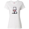 thumbnail image 3 of Inktastic Westie In Bandana Women's T-Shirt, 3 of 5
