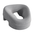 thumbnail image 3 of Almohada boca abajo, reposacabezas de masaje para el hogar, cómodo, para boca abajo, para descansar boca abajo Gris claro, 3 of 9