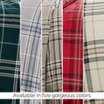 thumbnail image 4 of Vilano Plaid Printed Duvet Cover Set by SouthShore Fine Linens, 4 of 9
