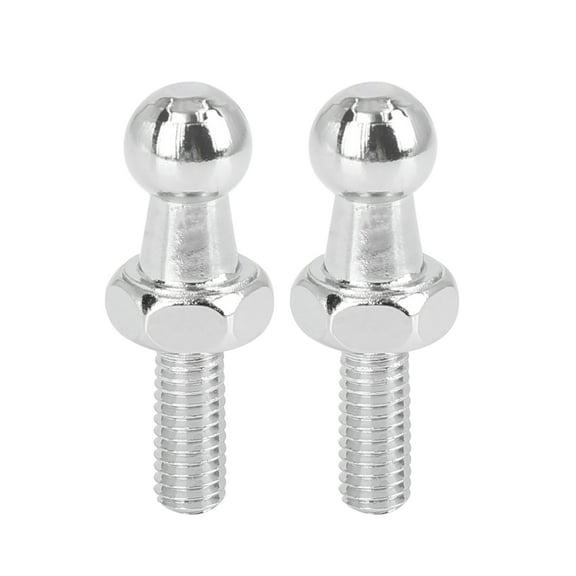 2Pcs 10mm M6 Gas Strut Ball Stud for Gas Spring Lift Support for Vehicle