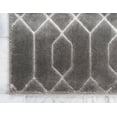 thumbnail image 3 of Marilyn Monroe Geometric Modern Area Rug, Gray, 72" x 24", 3 of 8