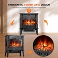 thumbnail image 6 of WAA Electric Infrared Stove Heater, 20" Freestanding, 1000W/1500W, 6 of 7