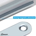 thumbnail image 6 of Spencer Pack of 20 Magnetic Cabinet Door Latch Heavy Duty Furniture Door Catches Closures for Kitchen Cupboard Stop Self-Aligning Magnet Latch "Brown", 6 of 7
