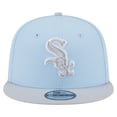 thumbnail image 2 of Men's New Era Light Blue/Gray Chicago White Sox 2-Tone Color Pack 9FIFTY Snapback Hat, 2 of 5