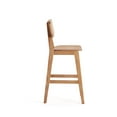 thumbnail image 4 of Manhattan Comfort Versailles 25.98" Wood Counter Stool in Natural, 4 of 5
