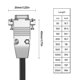 thumbnail image 3 of PVC DB9 RS232 Serial Port Cable Male Female Converter Cord Extension Data Cable 9Pin Adapter Line 0.5m to 30m Long, 3 of 5