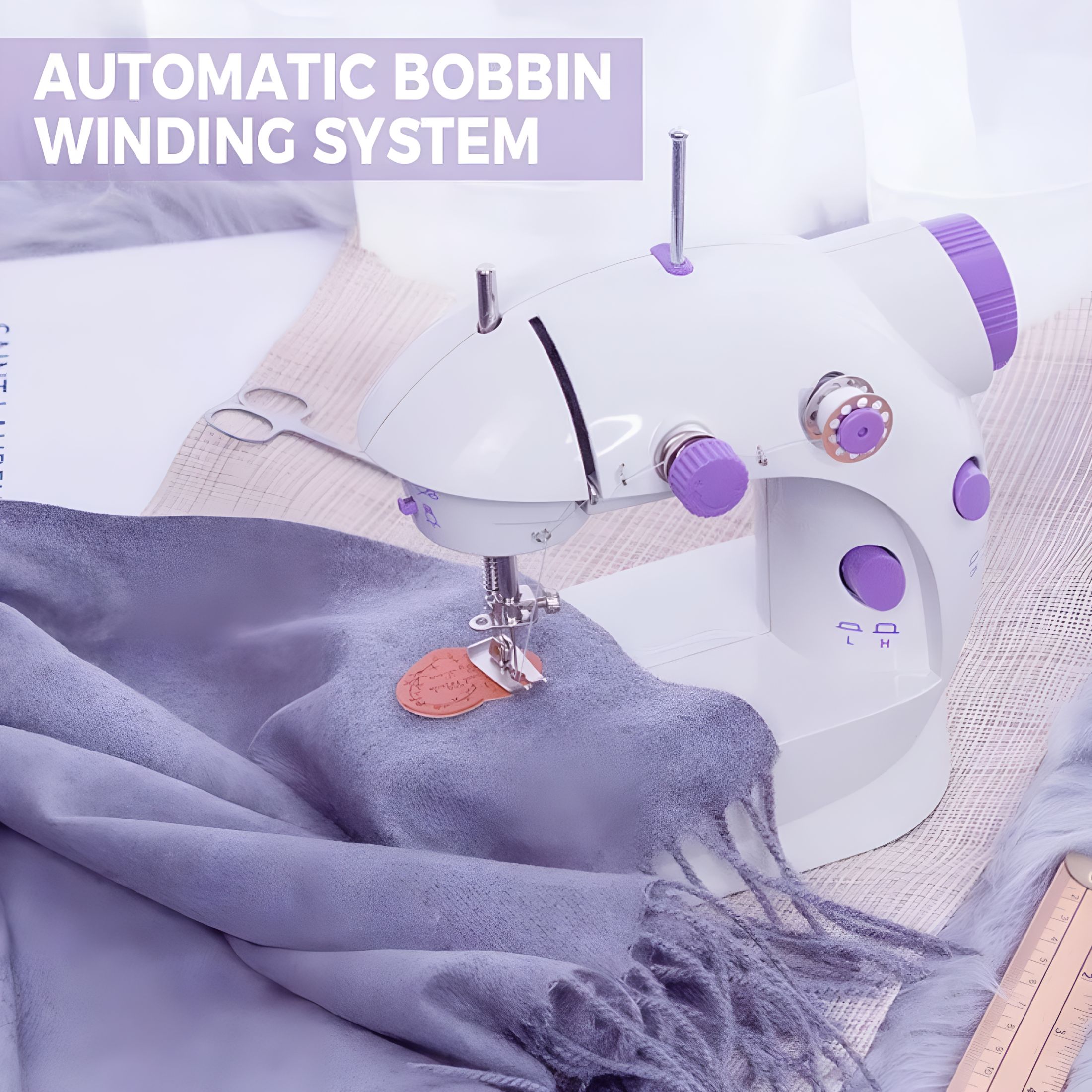 CURYMAY 2026 New Portable Sewing Machine for Sew Beginners,For Travel,Electric Crafting Speed Crafting Mending Machine,Sewing Industrial Machine,Electric Crafting Mending Machine Travel Automatic