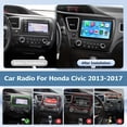 thumbnail image 2 of Radio de coche Leadfan para Honda Civic 2013-2017 con pantalla inalámbrica Carplay Android Auto GPS, 2 of 8